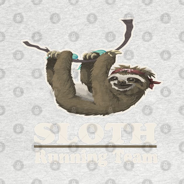 Sloth Running Team by Ricaso